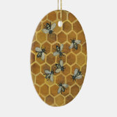 Honig-Bienen-Verzierung Keramik Ornament (Rechts)