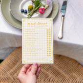 Honig Brautparty, sagte er, sie habe eine Spielkar Einladung