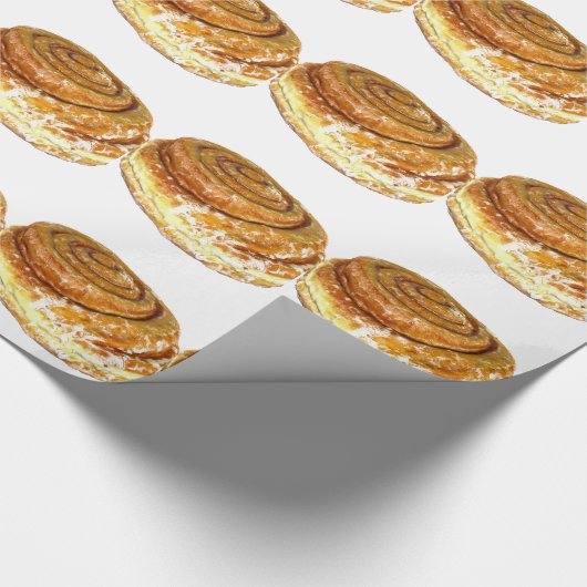 Honig-Brötchen Geschenkpapier (Ecke)