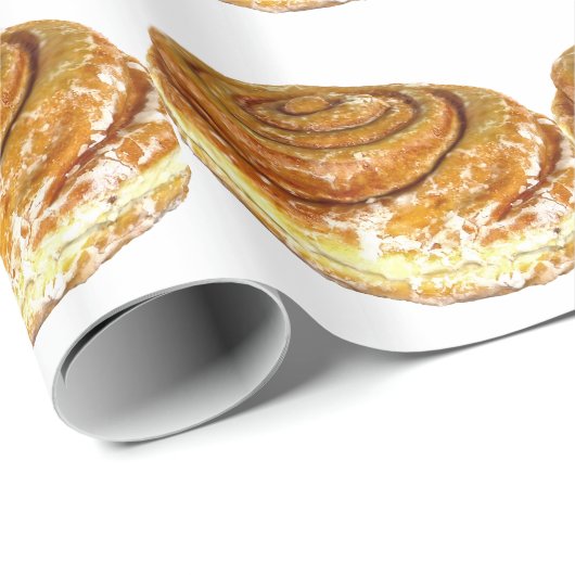 Honig-Brötchen Geschenkpapier (Rolleneckpunkt)