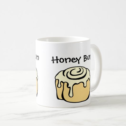 Honig Bun Funny Niedliche Liebe Spaß Zitat Backpup Kaffeetasse (VorderseiteRechts)
