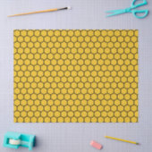 Honig Comb Tissue Paper | Einzigartiges Hexagonald Seidenpapier (Basteln)