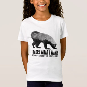 Honig-Dachs - I nimmt, was I will T-Shirt