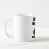 Honig-Dachs ist er so eklig Kaffeetasse (Links)