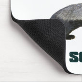 Honig-Dachs ist er so eklig Mousepad (Ecke)