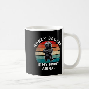 Honig-Dachs Ist Mein Srit-Tier Lustig Vintage-Wild Kaffeetasse