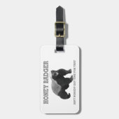 Honig-Dachs ist nicht niemand got Zeit für den Gepäckanhänger (Vorderseite vertikal)