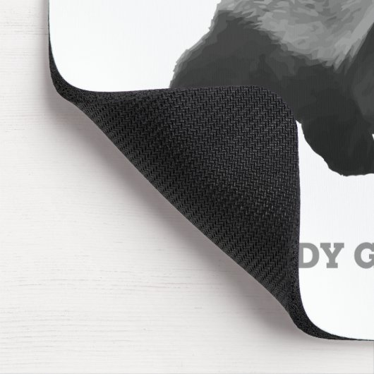 Honig-Dachs ist nicht niemand got Zeit für den Mousepad (Ecke)