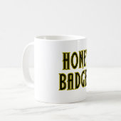 Honig-Dachs Kaffeetasse (Vorderseite Links)