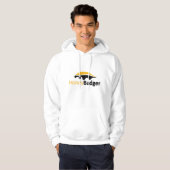 Honig-Dachs-Klassiker-Logo Hoodie (Vorne ganz)