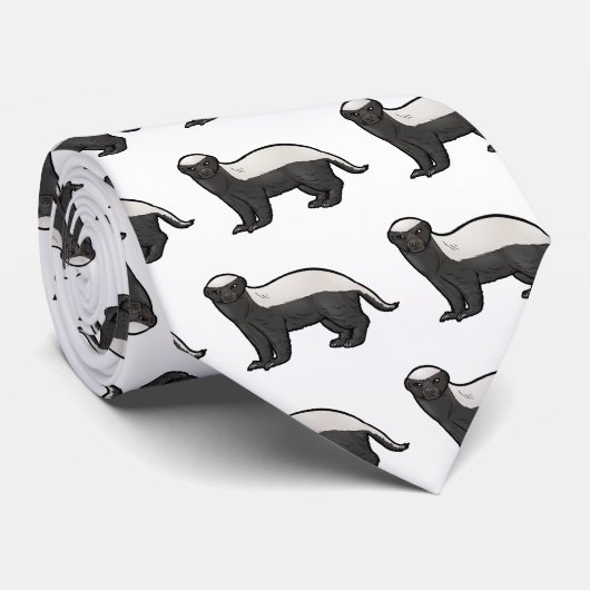 Honig-Dachs Krawatte (Gerollt)