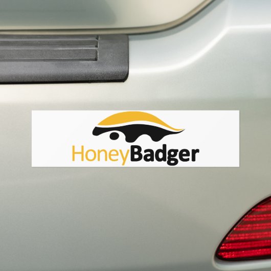 Honig-Dachs-Logo Autoaufkleber (Auf Auto)