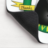 Honig-Dachs Mousepad (Ecke)