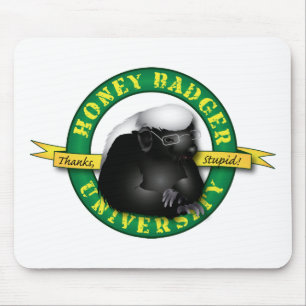 Honig-Dachs Mousepad