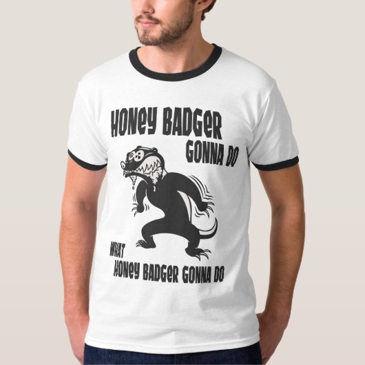 Honig-Dachs T-Shirt (Vorderseite)