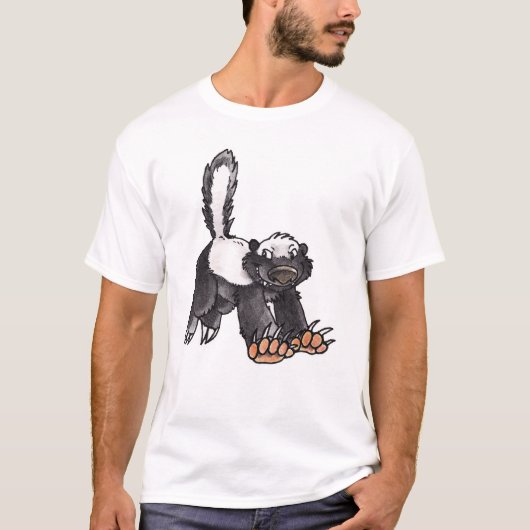 Honig-Dachs T-Shirt (Vorderseite)