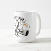 Honig-Dachs-Tasse Kaffeetasse (VorderseiteRechts)