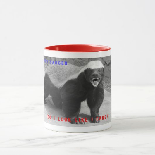 Honig-Dachs-Tasse Tasse (Zentrum)