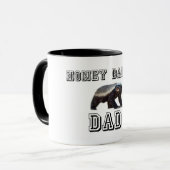 Honig-Dachs-Vater Tasse (Vorderseite Links)
