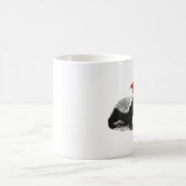 Honig-Dachs-Weihnachten Kaffeetasse (Mittel)