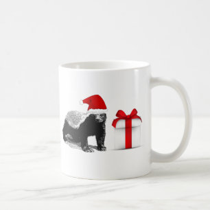 Honig-Dachs-Weihnachten Kaffeetasse
