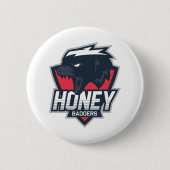 Honig-Dachse Button (Vorderseite)