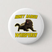 Honig-DachsWhisperer Button (Vorderseite)