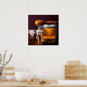 Honig/Feinschmecker-Küchenplakat Poster (Küche)