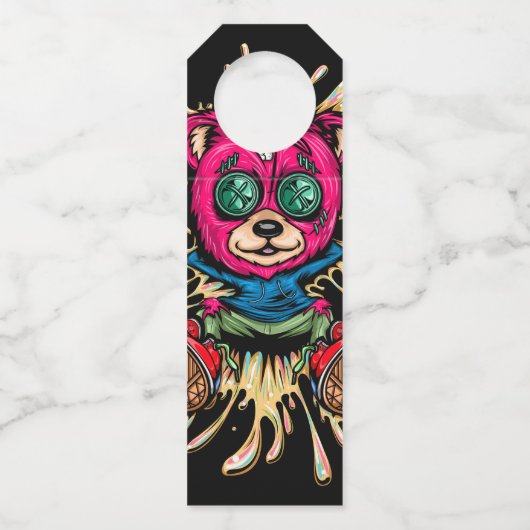 Honig Flaschenanhänger (Rückseite)