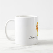 Honig für eine Biene Kaffeetasse (Links)