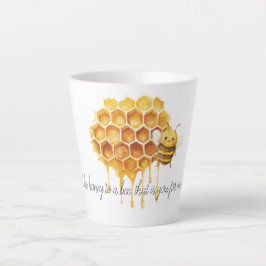 Honig für eine Biene Milchtasse