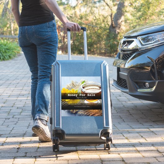 Honig für Kleinwaschpflanzen, zugeschnitten, Vinyl Aufkleber (Koffer Insitu)