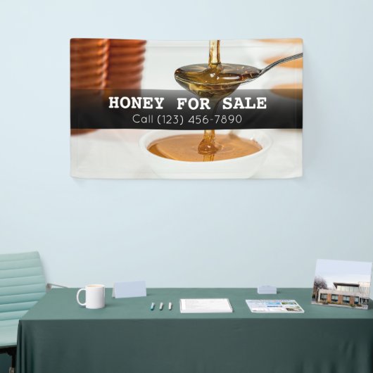 Honig für "Sale Apiculture Business Banner" Banner (Messeveranstaltung)