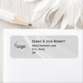 Honig-Geschäft-Rücksende-Adressetikett (Insitu)