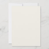 Honig Goldene Blatt Hochzeit Einladung (Rückseite)