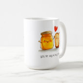 Honig Häschen Kaffeetasse (VorderseiteRechts)