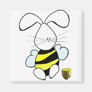 Honig-Häschen-Magnet Magnet