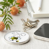 Honig-Häschen-Schlüsselanhänger Schlüsselanhänger (Seite)