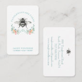 Honig-Honig-Honig-Honig-Honigmarkt Visitenkarte (Vorne/Hinten)