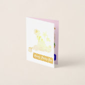 Honig, Hübsche Biene Folienkarte (Vorderseite)