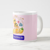 Honig, Hübsche Biene Jumbo-Tasse (Vorderseite Rechts)