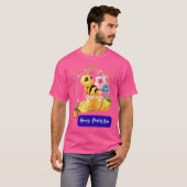 Honig, Hübsche Biene T-Shirt (Vorne ganz)