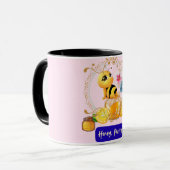 Honig, Hübsche Biene Tasse (Vorderseite Links)