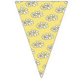 Honig / Hummelbiene Blütengelb Begrüßungsbaby Wimpelkette (Erste Fahne)