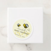 Honig / Hummelbienen & Daisy Baby Dusche Vielen Da Geschenkanhänger (Beispiel)