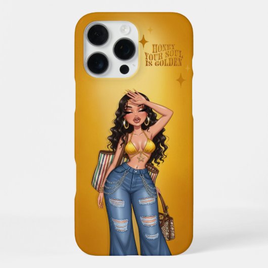 Honig Ihr Soul ist Golden Phone Case iPhone Hülle (Rückseite)