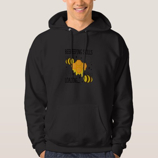 Honig Imker Hobby Zitat Hoodie (Vorderseite)