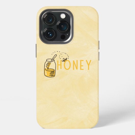 Honig iPhone Hülle (Hinten)