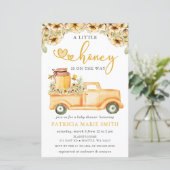 Honig ist auf dem Weg Honey Bee Baby Dusche (Stehend Vorderseite)
