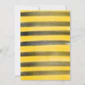 Honig ist erste Einladung zum Geburtstag (Rückseite)